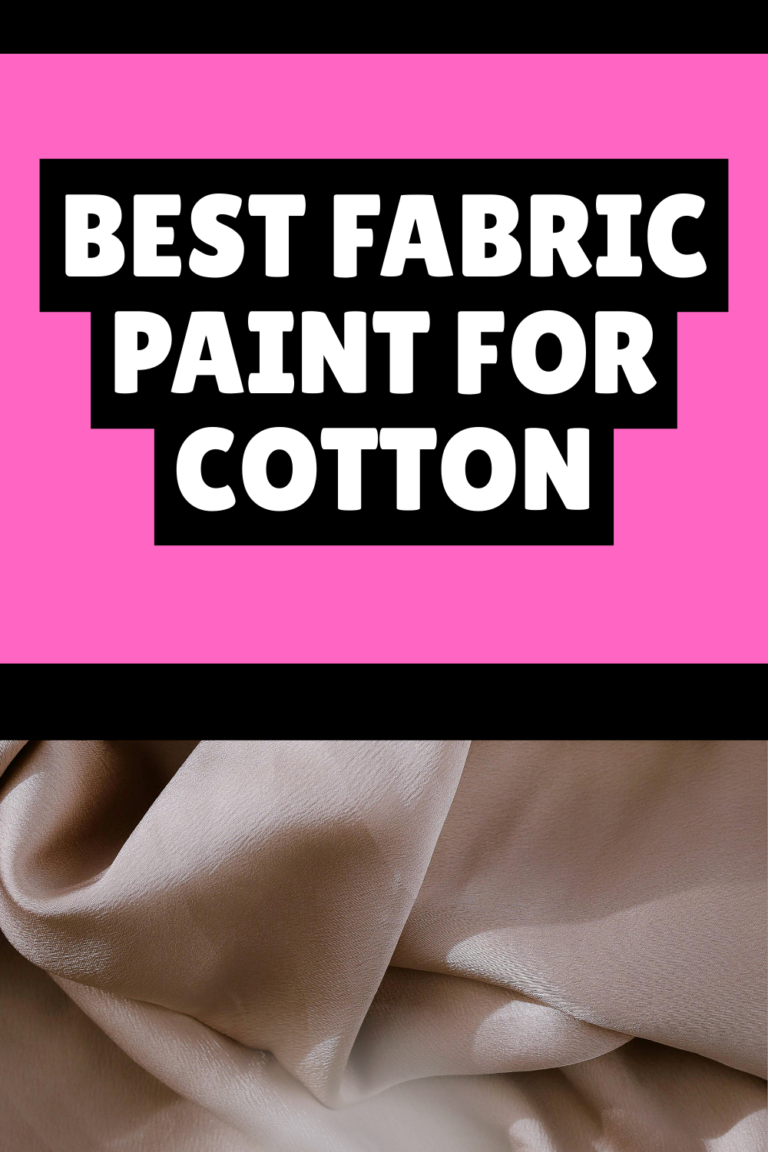 Best Fabric Paint for Cotton