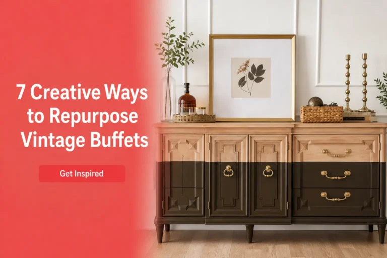 7 Creative Ways to Repurpose Vintage Buffets