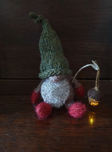 Knit a Woodland Gnome with a Tiny Acorn Lantern Knit a Woodland Gnome with a Tiny Acorn Lantern