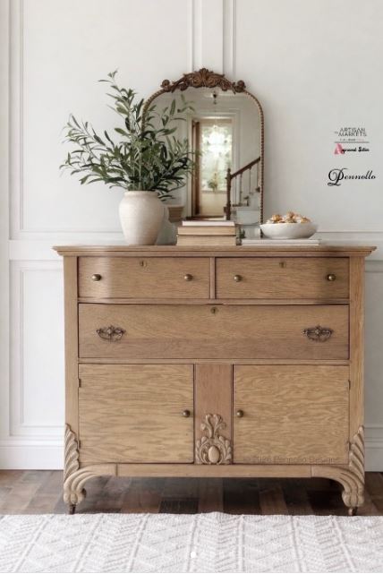 Restore a Vintage Buffet and Keep the Natural Wood Visible Restore a Vintage Buffet and Keep the Natural Wood Visible