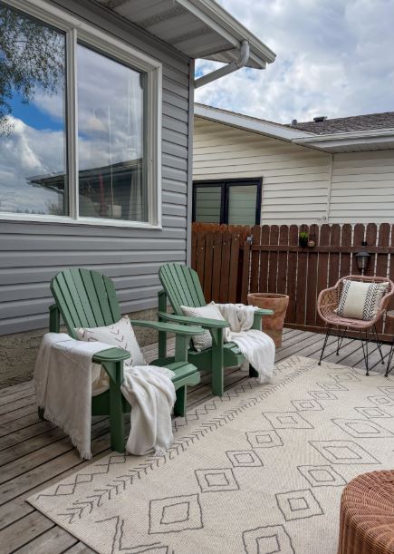 Use Muted Sage Green for a Calm Deck Finish Use Muted Sage Green for a Calm Deck Finish