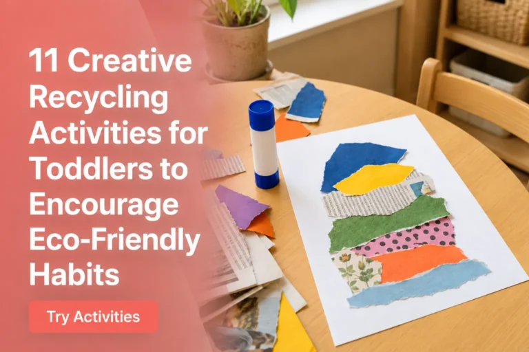11 Creative Recycling Activities for Toddlers to Encourage Eco-Friendly Habits