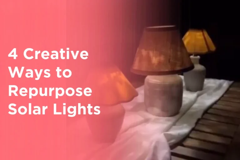 4 Creative Ways to Repurpose Solar Lights