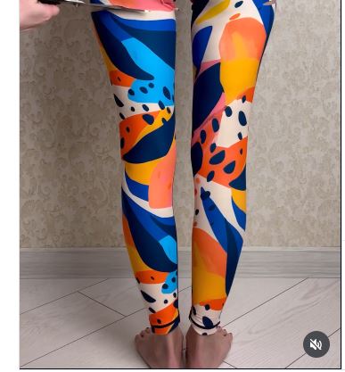 Refresh Worn Leggings With Decorative Appliqué