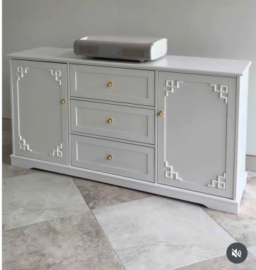 Add Fluted Detail to a Flat Laminate Cabinet After