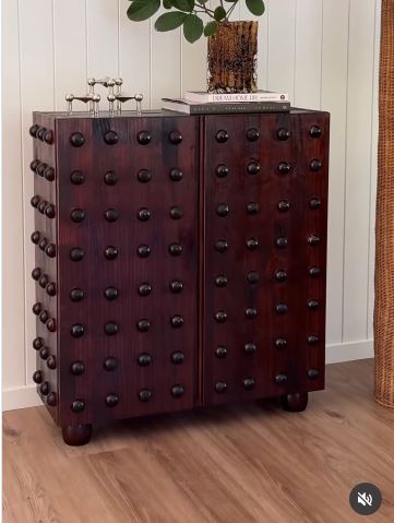 Add Reclaimed Bamboo Texture to a Charity-Shop Cabinet