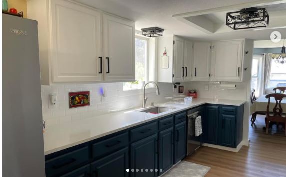 Create a Faux Wood Finish on a Painted Dresser