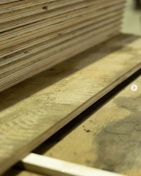 Dry-Brush the Boards Before Adding Water Dry-Brush the Boards Before Adding Water