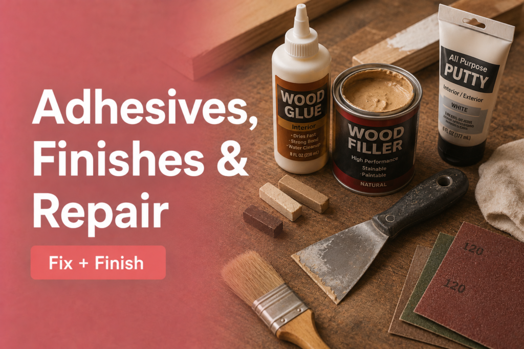 Adhesives, Finishes & Repair (1)