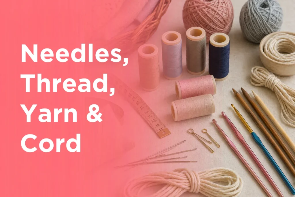 Needles, Thread, Yarn & Cord (1)